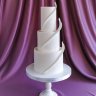 Белый свадебный торт №129438