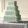 Зеленый свадебный торт №129570