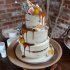 Карамельный свадебный торт №129634