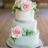 Мятный свадебный торт №129776