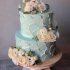 Мятный свадебный торт №129787
