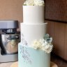 Мятный свадебный торт №129789