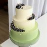 Оливковый свадебный торт №129793