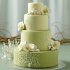 Оливковый свадебный торт №129796