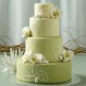 Оливковый свадебный торт №129798