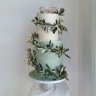 Оливковый свадебный торт №129799