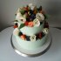 Оливковый свадебный торт №129799