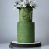 Оливковый свадебный торт №129805