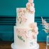 Пастельный свадебный торт №129832