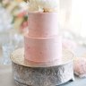Пастельный свадебный торт №129837