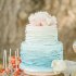 Пастельный свадебный торт №129837