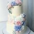 Пастельный свадебный торт №129838