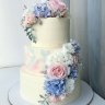 Пастельный свадебный торт №129839