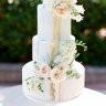 Пастельный свадебный торт №129846