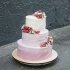 Пастельный свадебный торт №129847