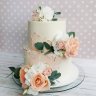 Пастельный свадебный торт №129847