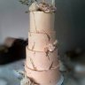 Пастельный свадебный торт №129848