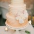 Пудровый свадебный торт №129879