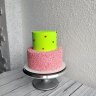Салатовый свадебный торт №129973