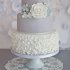 Серый свадебный торт №130023