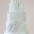 Серый свадебный торт №130031