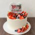 Торт на годовщину свадьбы №130192