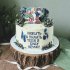 Торт на годовщину свадьбы №130208