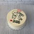 Торт на годовщину свадьбы 1 год №130213