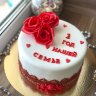 Торт на годовщину свадьбы 1 год №130221