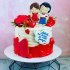 Торт на годовщину свадьбы 1 год №130229