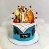 Торт на годовщину свадьбы 4 года №130279