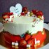 Торт на годовщину свадьбы 4 года №130283