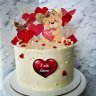 Торт на годовщину свадьбы 4 года №130283