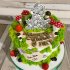 Торт на годовщину свадьбы 5 лет №130297