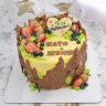 Торт на годовщину свадьбы 5 лет №130308