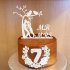 Торт на годовщину свадьбы 7 лет №130333
