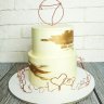 Торт на годовщину свадьбы 7 лет №130338