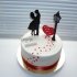 Торт на годовщину свадьбы 9 лет №130372