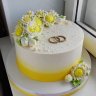 Торт на годовщину свадьбы 9 лет №130382