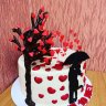 Торт на годовщину свадьбы 10 лет №130399