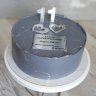 Торт на годовщину свадьбы 11 лет №130413