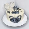 Торт на годовщину свадьбы 11 лет №130416