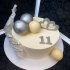 Торт на годовщину свадьбы 11 лет №130419