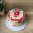 Торт на годовщину свадьбы 12 лет №130439