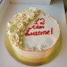 Торт на годовщину свадьбы 12 лет №130449