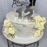 Торт на годовщину свадьбы 12 лет №130449