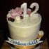 Торт на годовщину свадьбы 12 лет №130451
