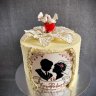 Торт на годовщину свадьбы 13 лет №130455