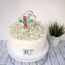 Торт на годовщину свадьбы 13 лет №130469
