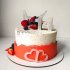 Торт на годовщину свадьбы 14 лет №131388